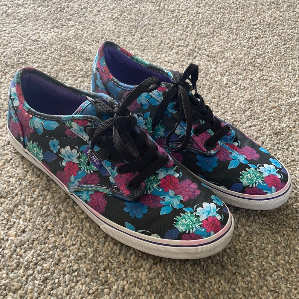 Floral vans